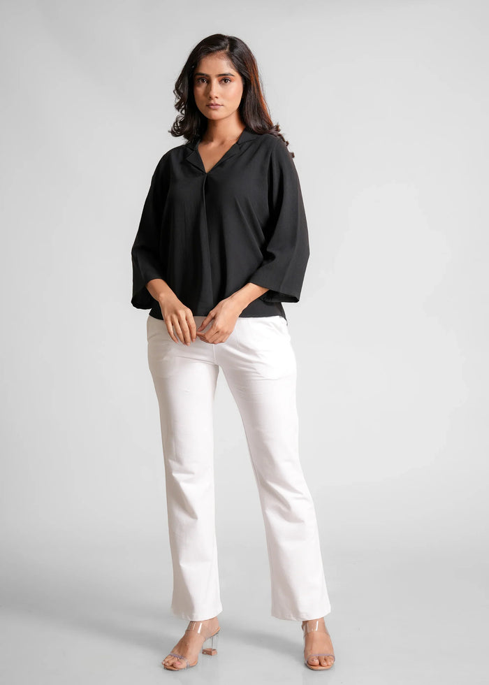 Women Textured Shirt Style Top