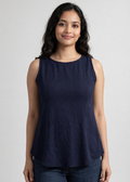 Women Textured Sleeveless Top