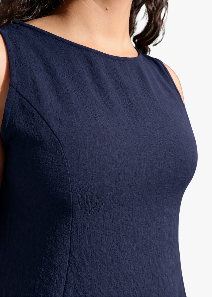 Women Textured Sleeveless Top