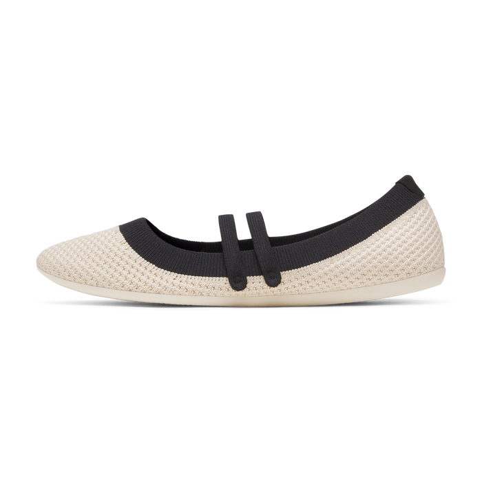 Women's Breezer Mary Jane - Warm White/Natural Black (Warm White Sole)