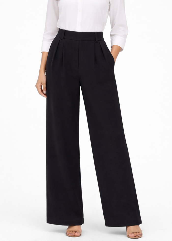 Women's Pleated Korean Pants