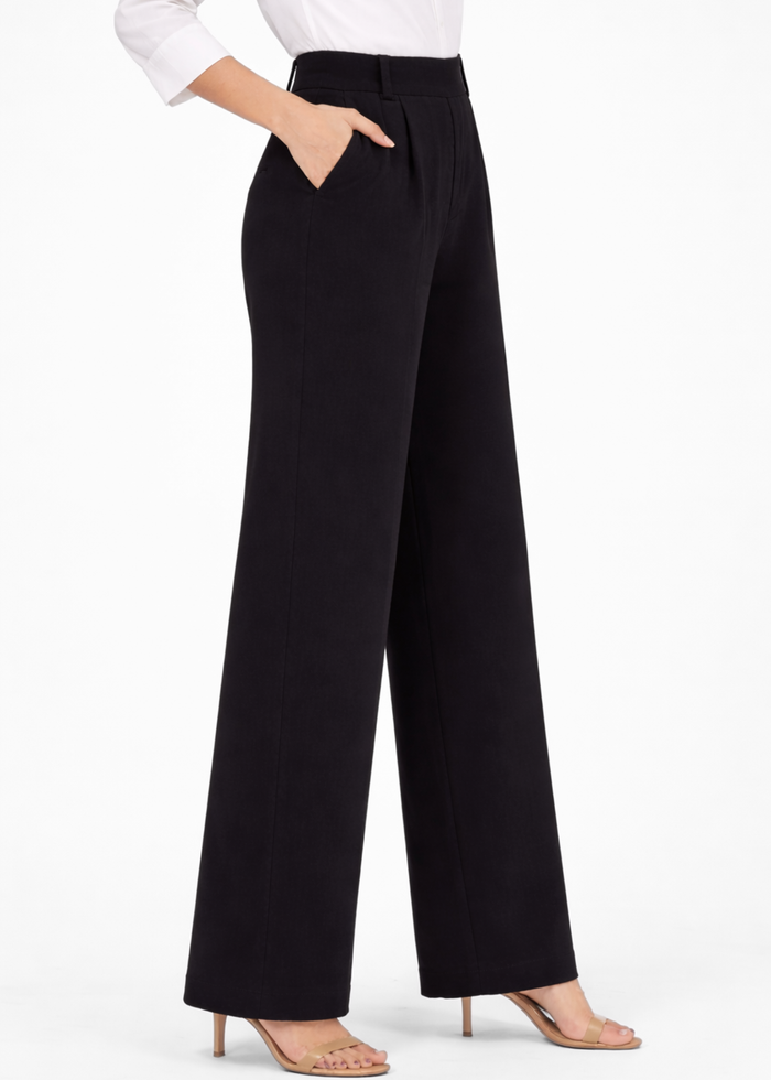 Women's Pleated Korean Pants