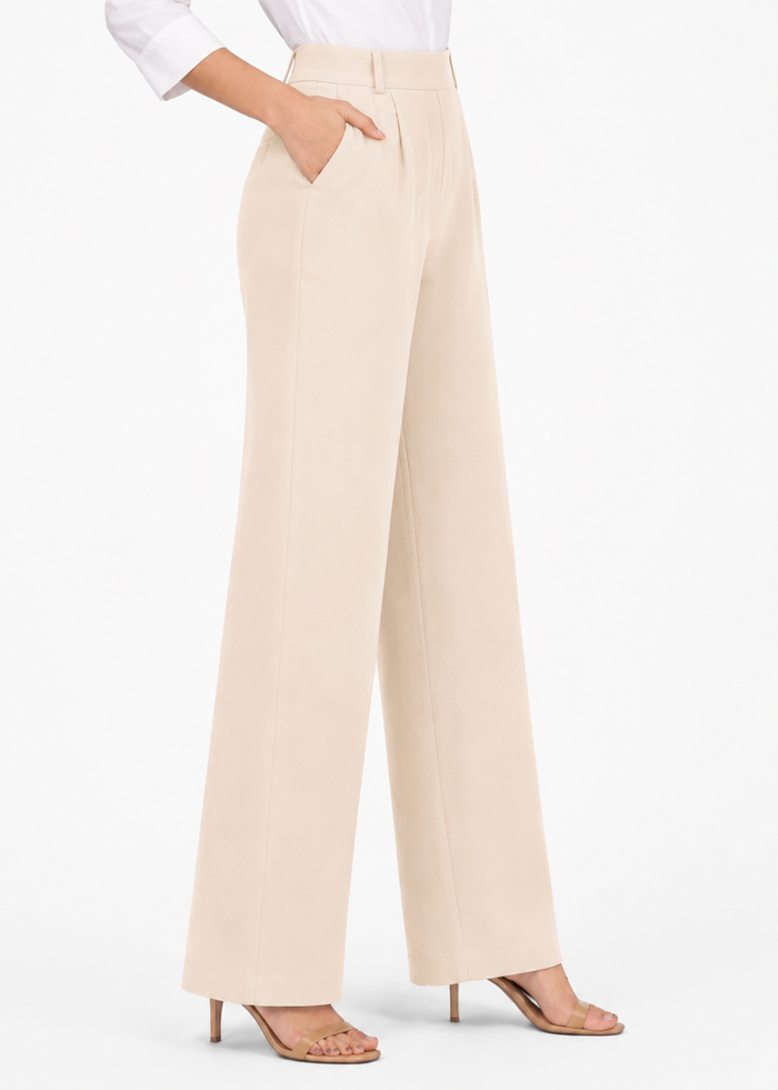 Women's Pleated Korean Pants
