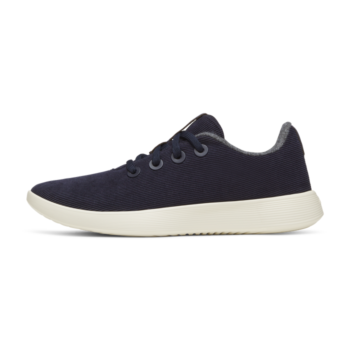 Women's Runner NZ Corduroy - Dark Navy (Stony Cream Sole)