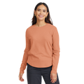 Women's Soft Merino Long Sleeve Tee - Sienna Blush