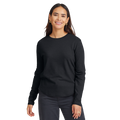 Women's Soft Merino Long Sleeve Tee - True Black
