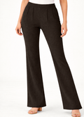 Women's Textured Wide Leg Trousers