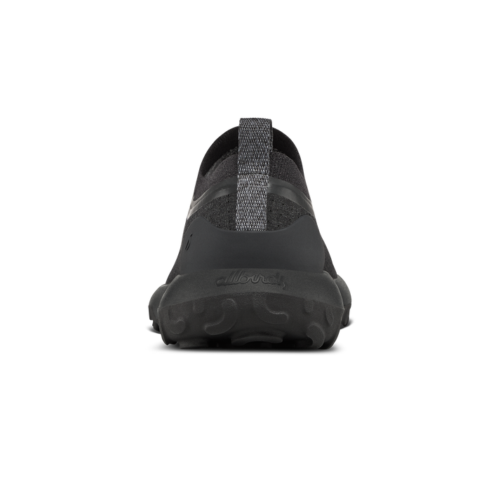 Women's Trail Runner - Natural Black (Black Sole)