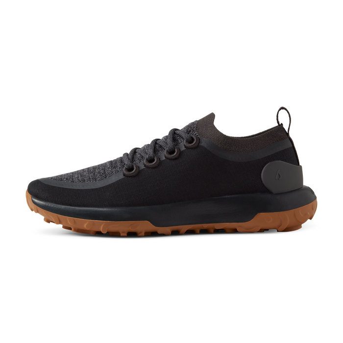 Women's Trail Runner - Natural Black (Rugged Khaki Sole)