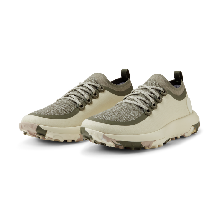 Women's Trail Runner - Stony Cream/Rugged Green (Stony Cream Sole)