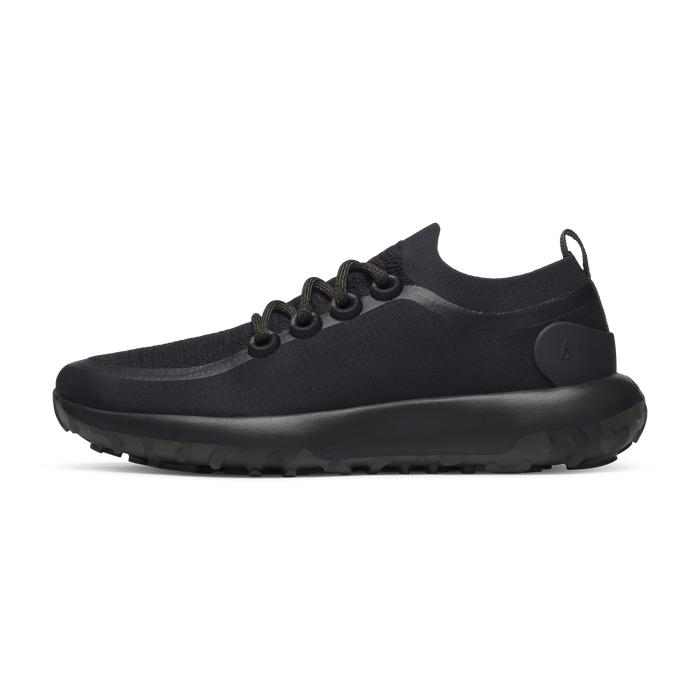 Women's Trail Runners - Natural Black/Dark Jungle (Natural Black Sole)