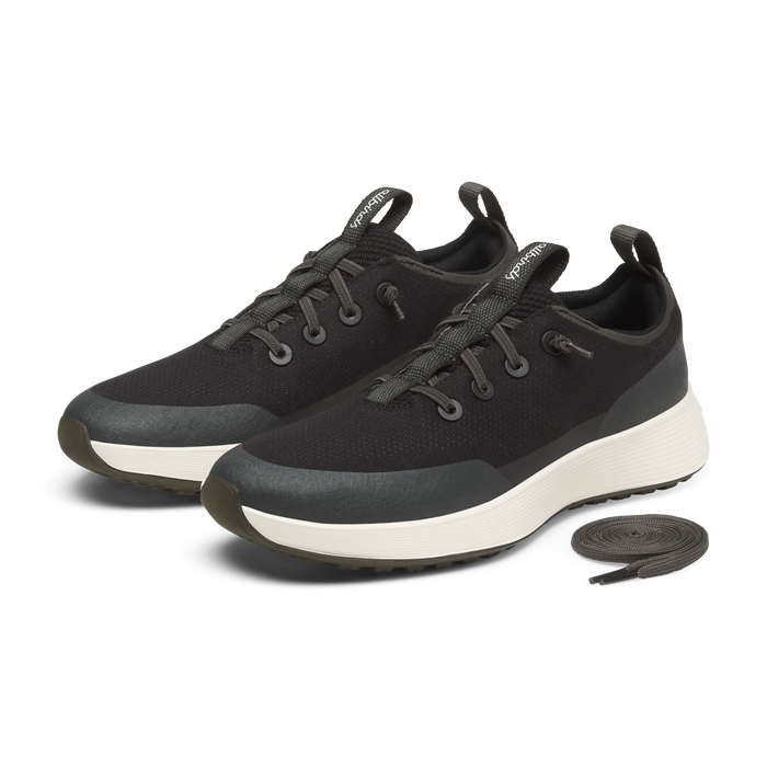 Women's Tree Runner Go - Utility - Natural Black/Dark Jungle (Natural White Sole)