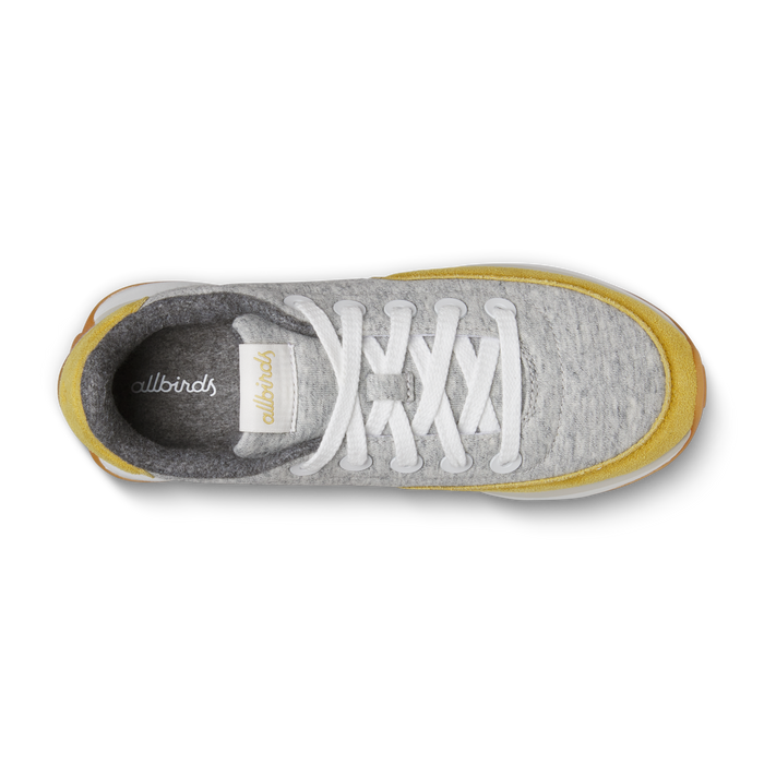 Women's Varsity Jersey - Light Grey/Mid Yellow (Blizzard Sole)