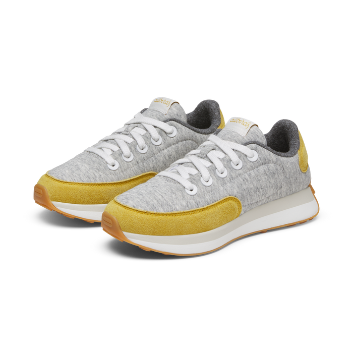 Women's Varsity Jersey - Light Grey/Mid Yellow (Blizzard Sole)