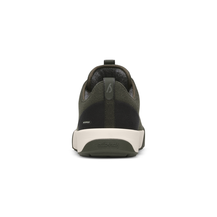 Women's Wool Cruiser Waterproof - Dark Jungle (Stony Cream Sole)