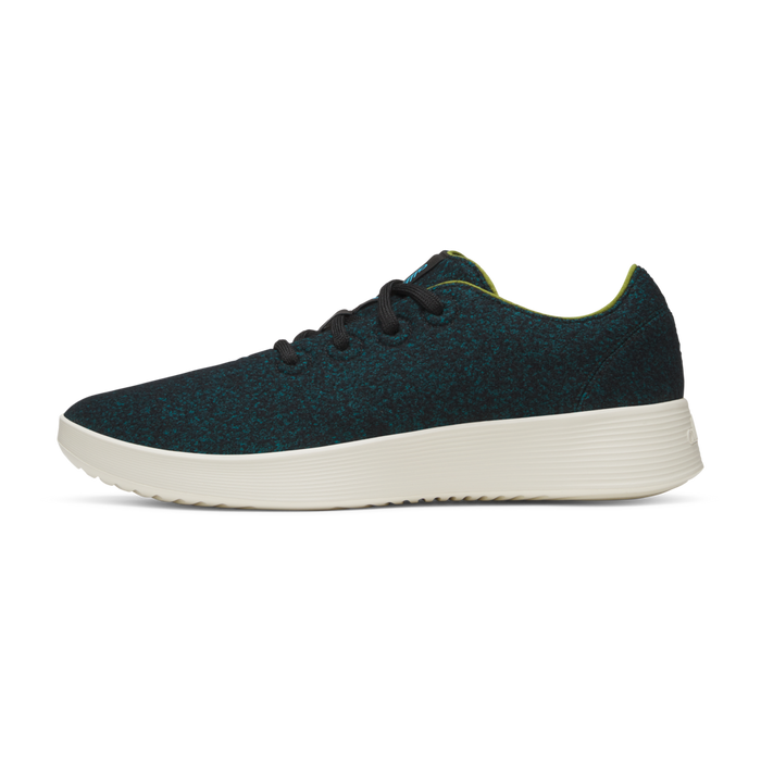 Women's Wool Runner Go - Chasm Teal/Natural Black (Stony Cream Sole)