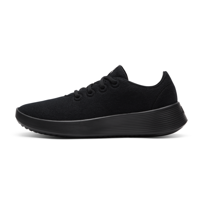 Women's Wool Runner Go - Natural Black (Natural Black Sole)