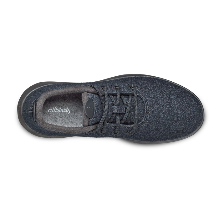 Women's Wool Runner Mizzle - Natural Black (Natural Black Sole)