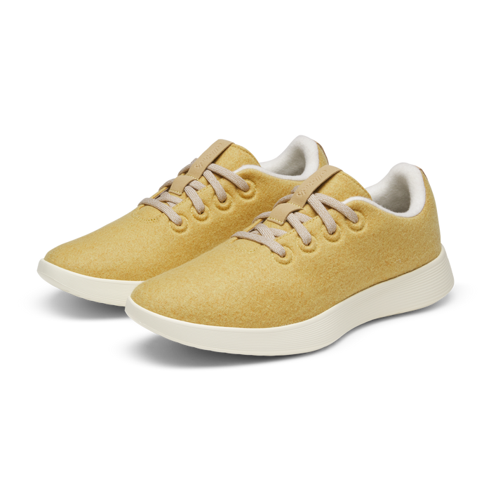 Women's Wool Runner NZ - Luxe Gold (Stony Cream Sole)