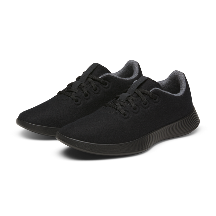 Women's Wool Runner NZ - Natural Black (Natural Black Sole)