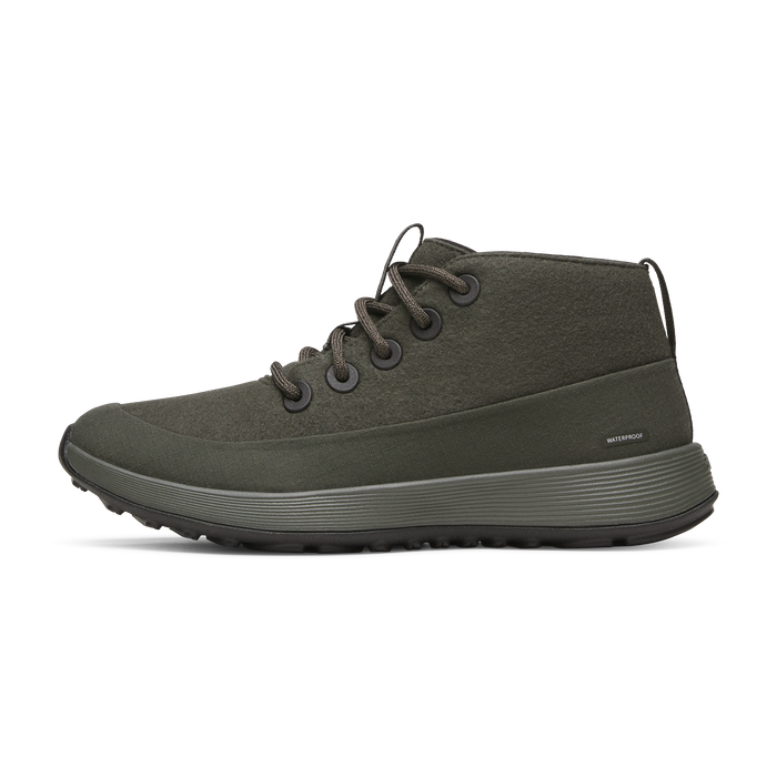 Women's Wool Runner NZ Mid Waterproof - Dark Jungle (Dark Jungle Sole)