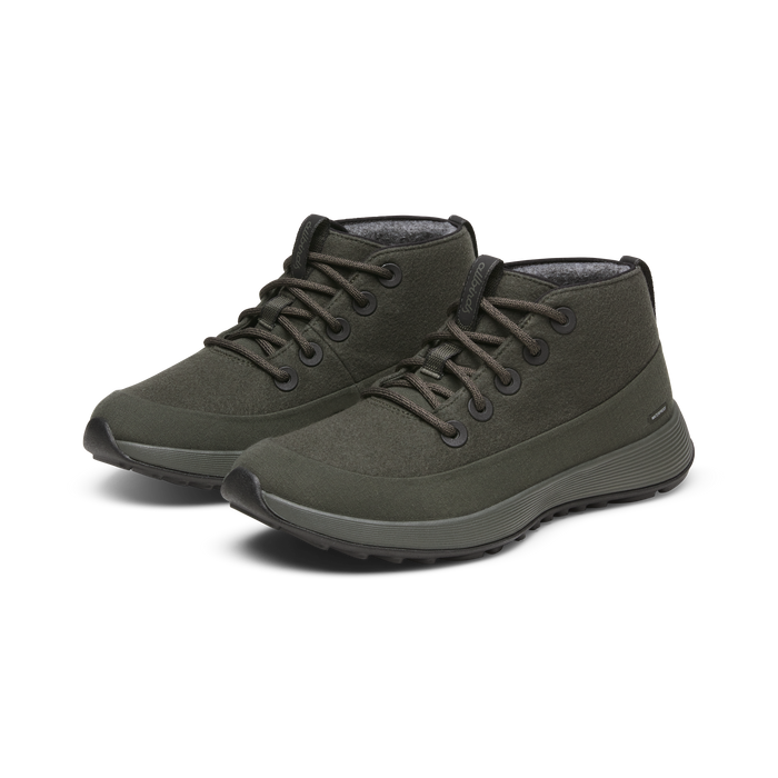 Women's Wool Runner NZ Mid Waterproof - Dark Jungle (Dark Jungle Sole)