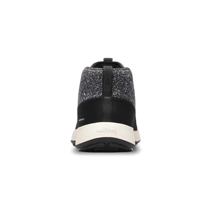 Women's Wool Runner NZ Mid Waterproof - Natural Black (Natural White Sole)