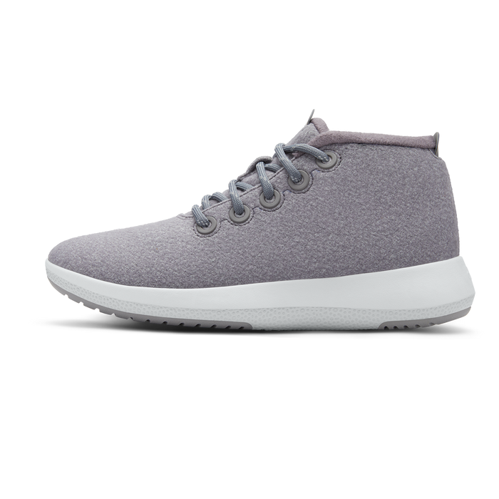 Women's Wool Runner-up Mizzle - Medium Grey (Light Grey Sole)