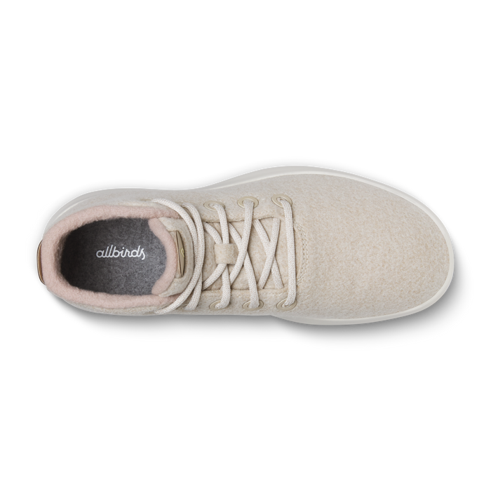 Women's Wool Runner-up Mizzle - Stony Cream (Natural White Sole)