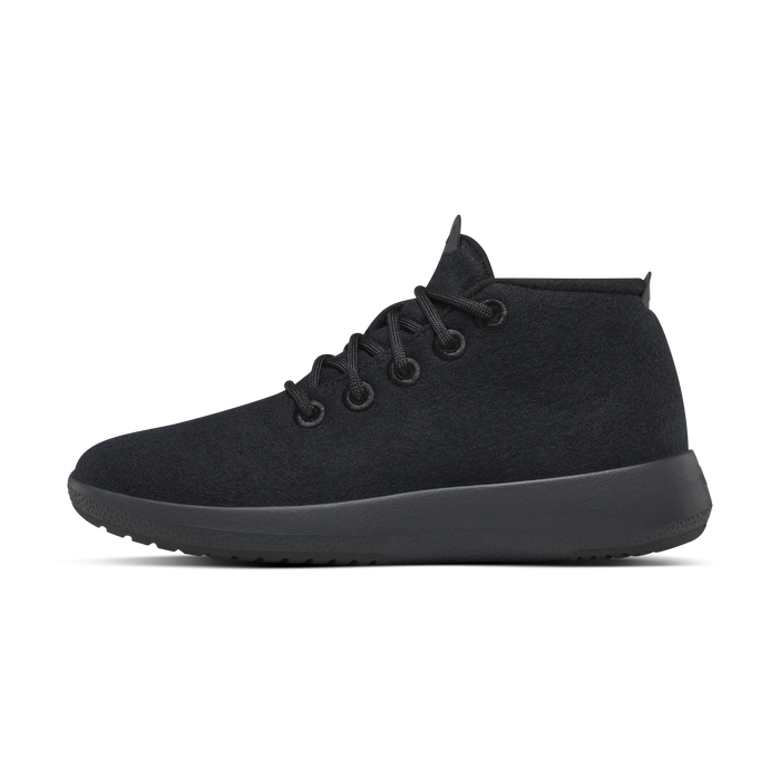 Women's Wool Runner-up Mizzle - True Black (Black Sole)