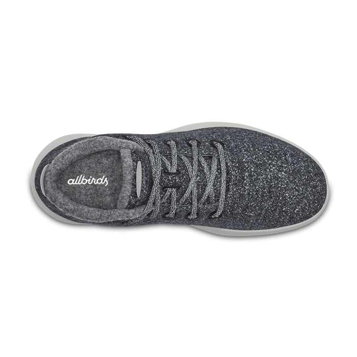 Women's Wool Runner-up Mizzles - Natural Grey (Light Grey Sole)