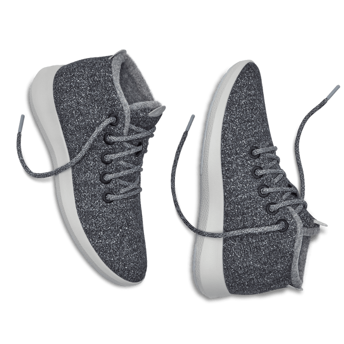 Women's Wool Runner-up Mizzles - Natural Grey (Light Grey Sole)