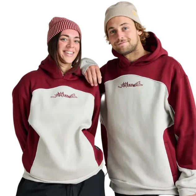 Yuki Mobbin Hoodie Cabernet Storm Steves Snow Store Wollongong