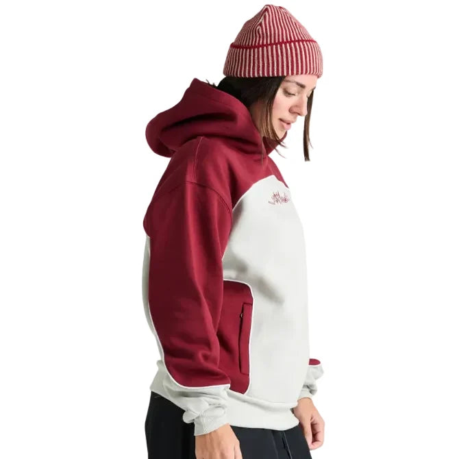 Yuki Mobbin Hoodie Cabernet Storm Steves Snow Store Wollongong