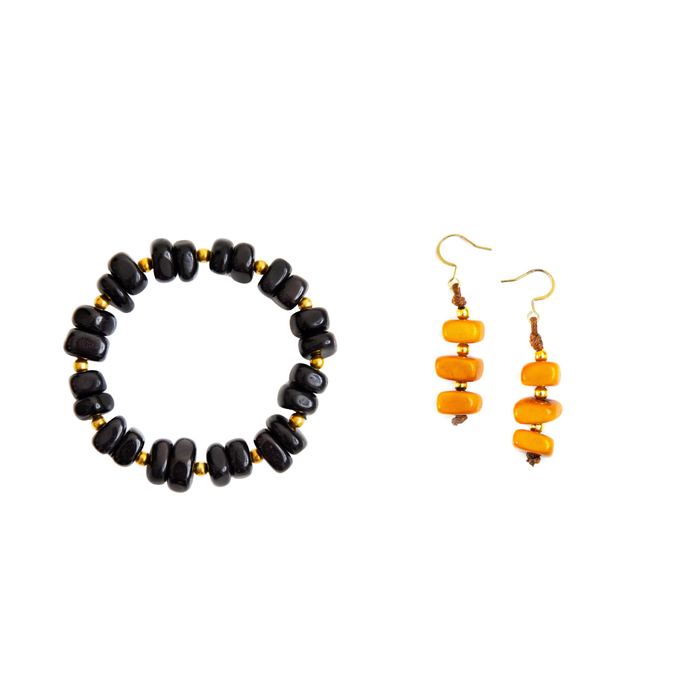 Black / Mustard Yellow