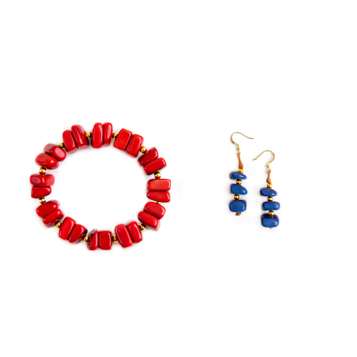 Red / Royal Blue