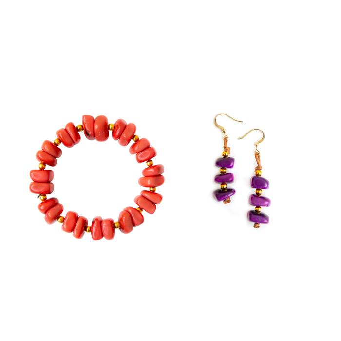 Poppy Coral / Purple